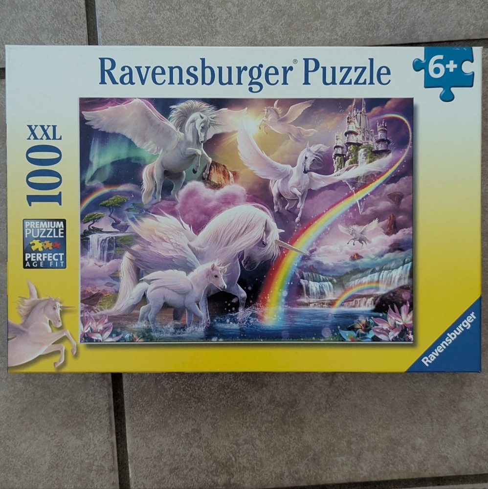 🔴 CLEARANCE   Ravensburger Whimsical Pegasus Unicorn Jigsaw Puzzle